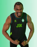Débardeur officiel JS Kairouan homme noir et vert
